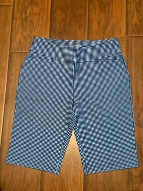 Cegolf Women’s Blue and White Golf Shorts